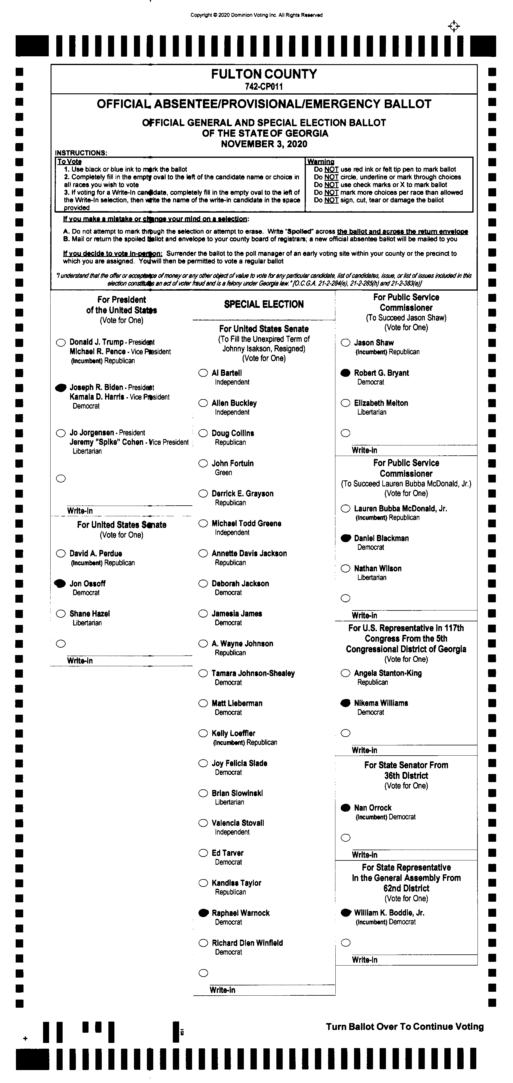 Source Ballot